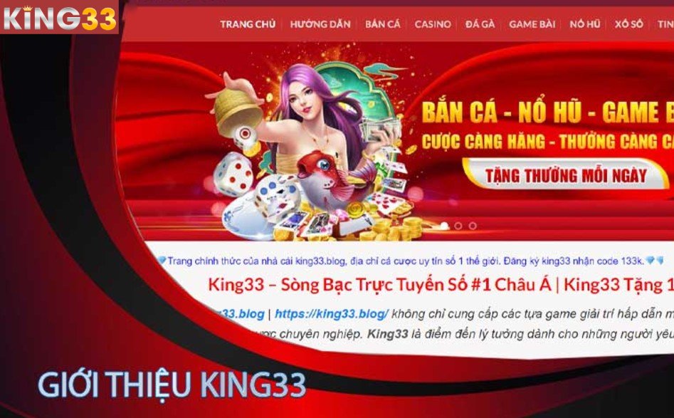 giới thiệu KING33